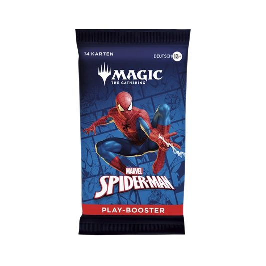 Magic the Gathering - Marvel's Spider-Man – Play-Booster-Display (30 Play-Booster) – Deutsch