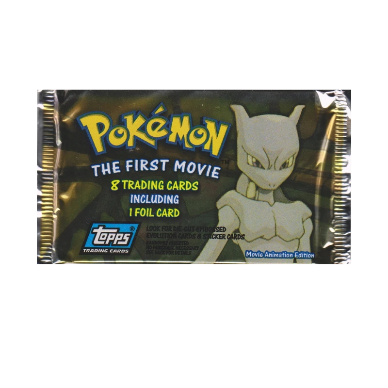 Pokémon Topps – The First Movie Booster Pack Blaues Logo
