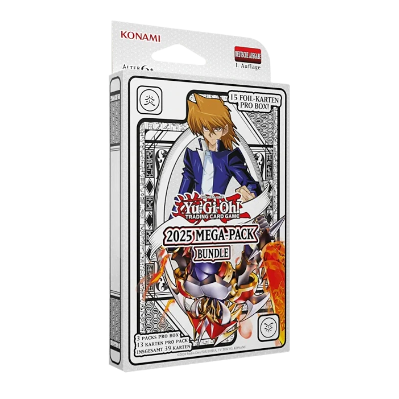 Yu-Gi-Oh! Trading Card Game – 2025 Mega-Pack Bundle - 1. Auflage, deutsch