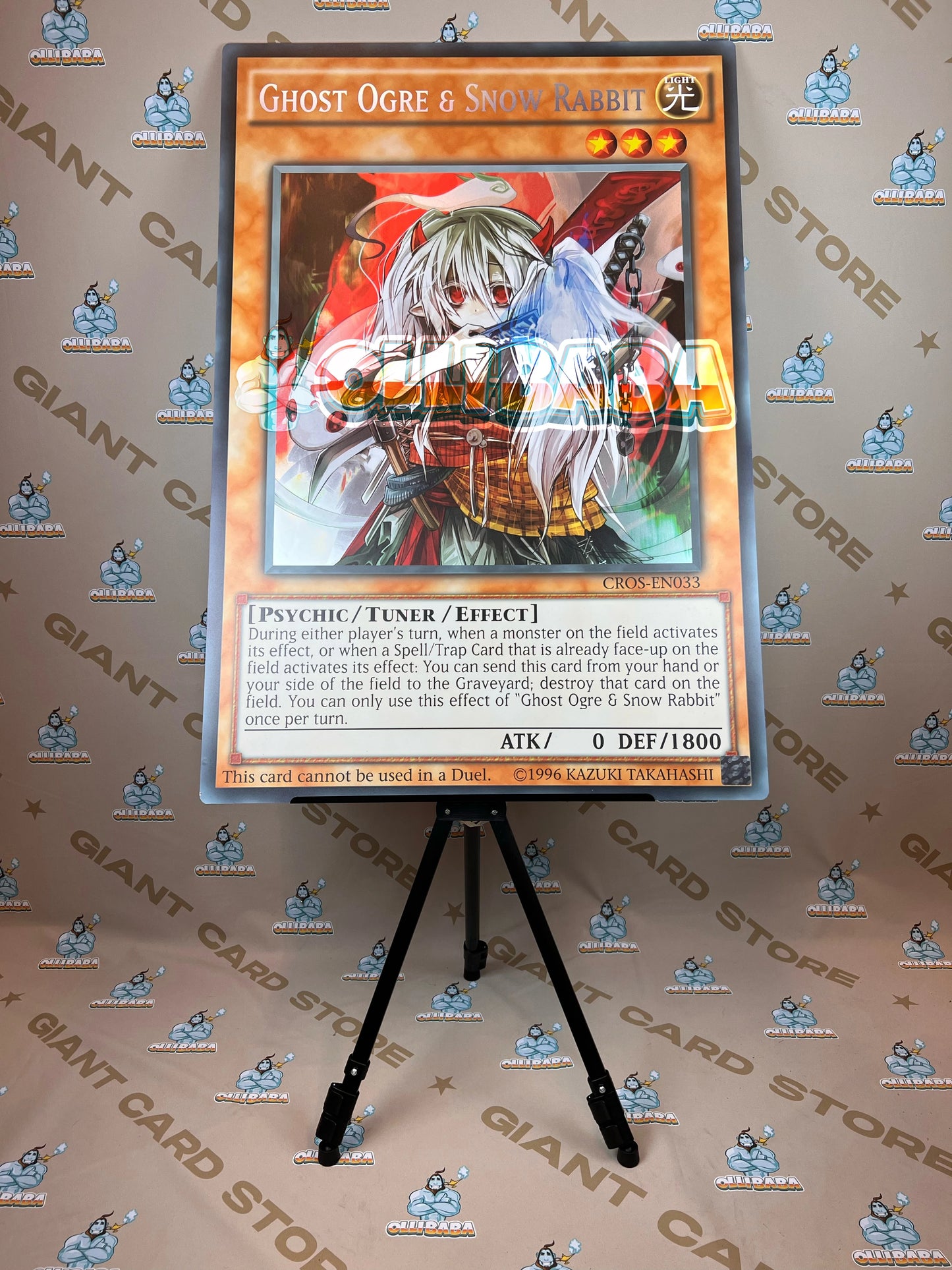 Giant Card Ghost Ogre & Snow Rabbit - CROS - EN033