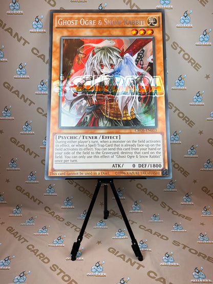 Giant Card Ghost Ogre & Snow Rabbit - CROS - EN033
