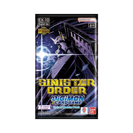 Digimon Card Game - Sinister Order Extra Booster Pack [EX-10] - English