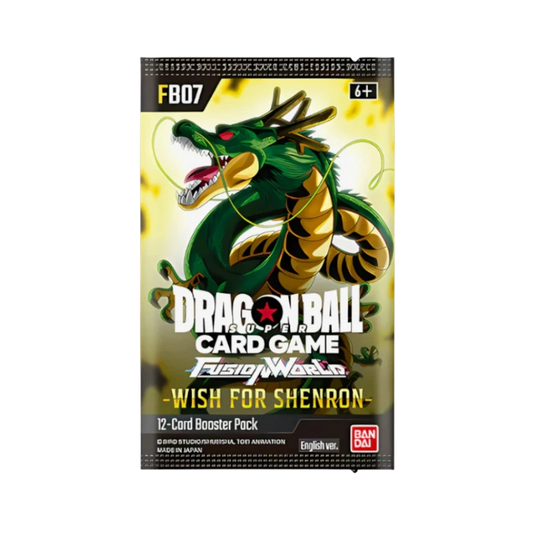 Dragon Ball Super Card Game: Fusion World – Wish for Shenron [FB07] – Booster Pack (EN)