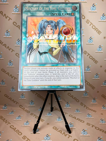 Giant Card Mischief Of The Time Goddess - SHVA - EN007
